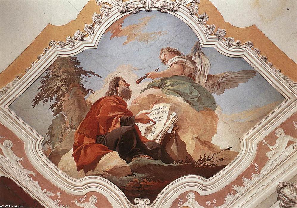 Wikoo.org - موسوعة الفنون الجميلة - اللوحة، العمل الفني Giovanni Battista Tiepolo - The Prophet Isaiah