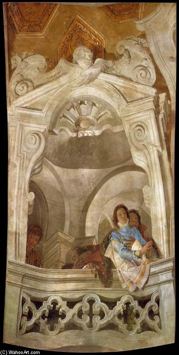 WikiOO.org - Encyclopedia of Fine Arts - Maleri, Artwork Giovanni Battista Tiepolo - Worshippers