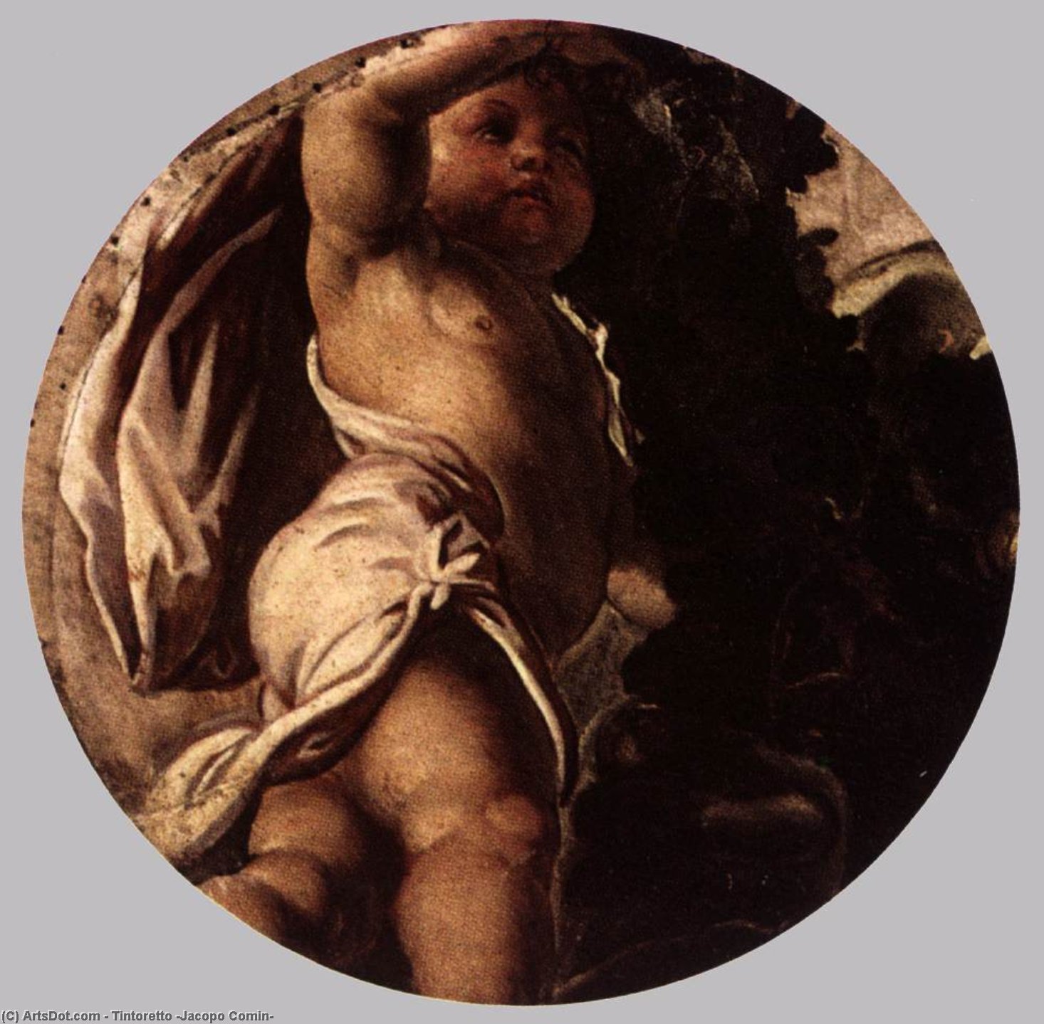 WikiOO.org - Енциклопедія образотворчого мистецтва - Живопис, Картини
 Tintoretto (Jacopo Comin) - Autumn