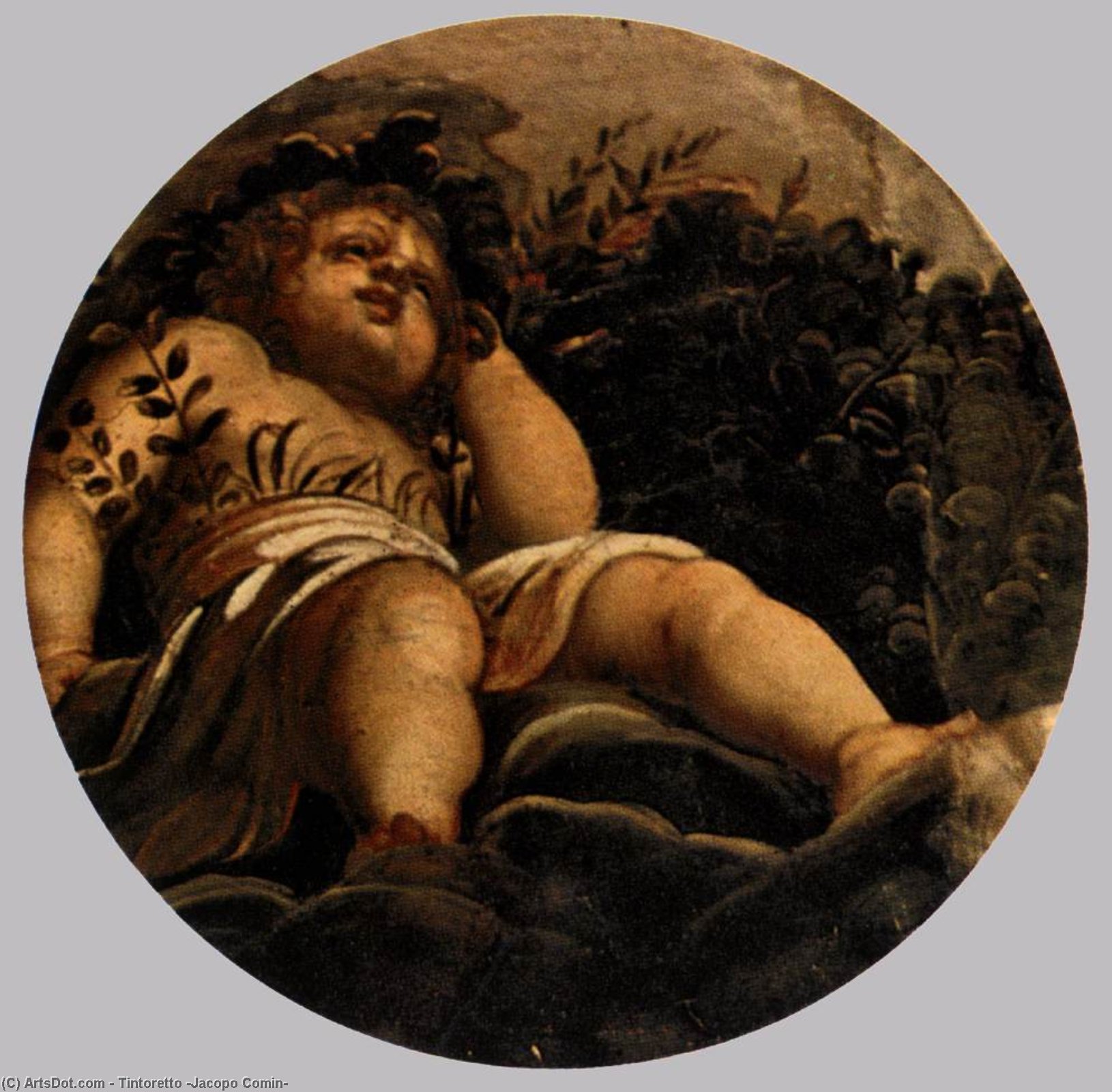 WikiOO.org - Енциклопедия за изящни изкуства - Живопис, Произведения на изкуството Tintoretto (Jacopo Comin) - Spring