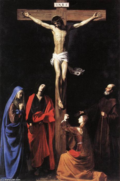 WikiOO.org - Encyclopedia of Fine Arts - Målning, konstverk Nicolas Tournier - Crucifixion