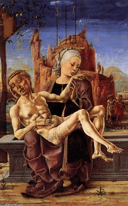 WikiOO.org - Encyclopedia of Fine Arts - Maleri, Artwork Cosmè Tura - Pietà
