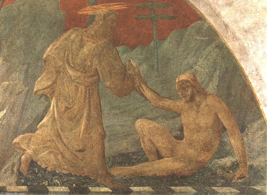WikiOO.org - Enciklopedija likovnih umjetnosti - Slikarstvo, umjetnička djela Paolo Uccello - Creation of Adam