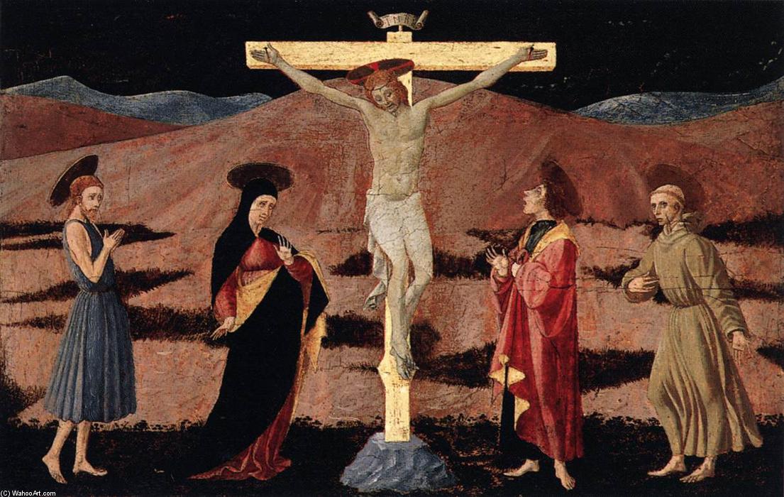 WikiOO.org - Encyclopedia of Fine Arts - Maalaus, taideteos Paolo Uccello - Crucifixion