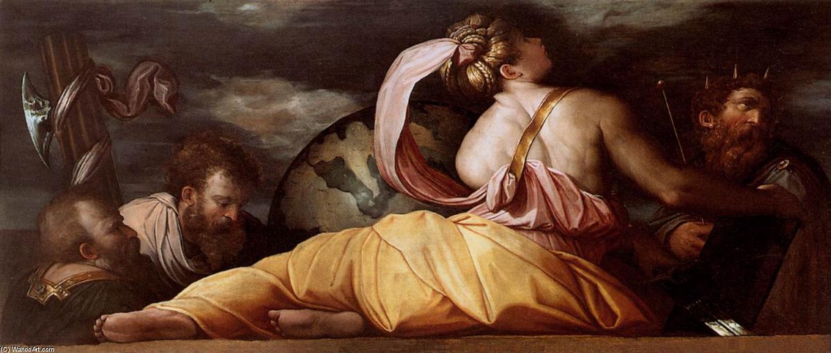 Wikioo.org – La Enciclopedia de las Bellas Artes - Pintura, Obras de arte de Giorgio Vasari - justicia