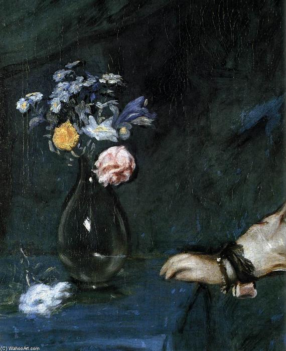 Wikioo.org - The Encyclopedia of Fine Arts - Painting, Artwork by Diego Velazquez - Infanta Margarita (detail)