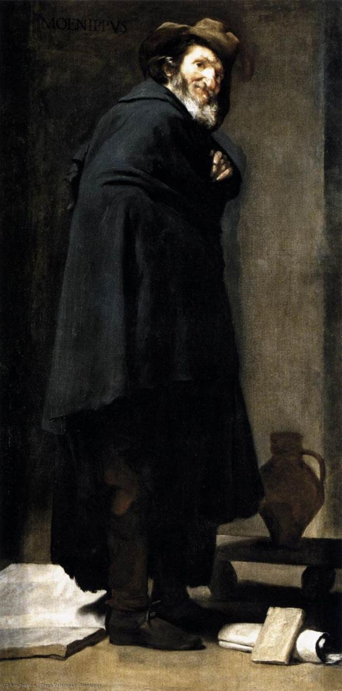 Wikioo.org - The Encyclopedia of Fine Arts - Painting, Artwork by Diego Velazquez - Menippus