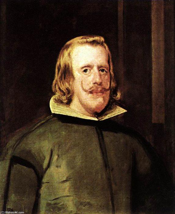 Wikioo.org - The Encyclopedia of Fine Arts - Painting, Artwork by Diego Velazquez - Philip IV