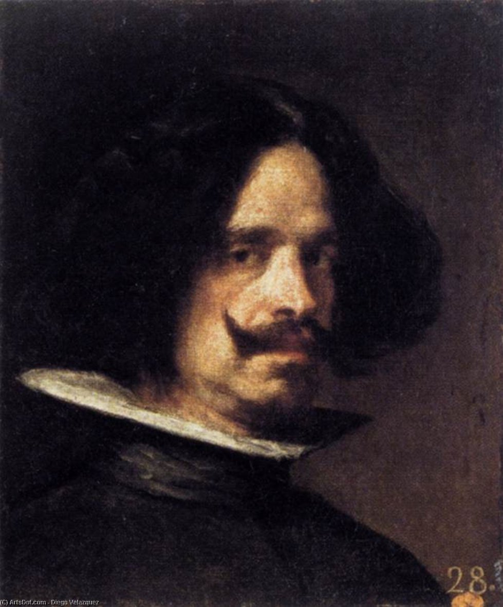 Wikioo.org - The Encyclopedia of Fine Arts - Painting, Artwork by Diego Velazquez - Self-Portrait