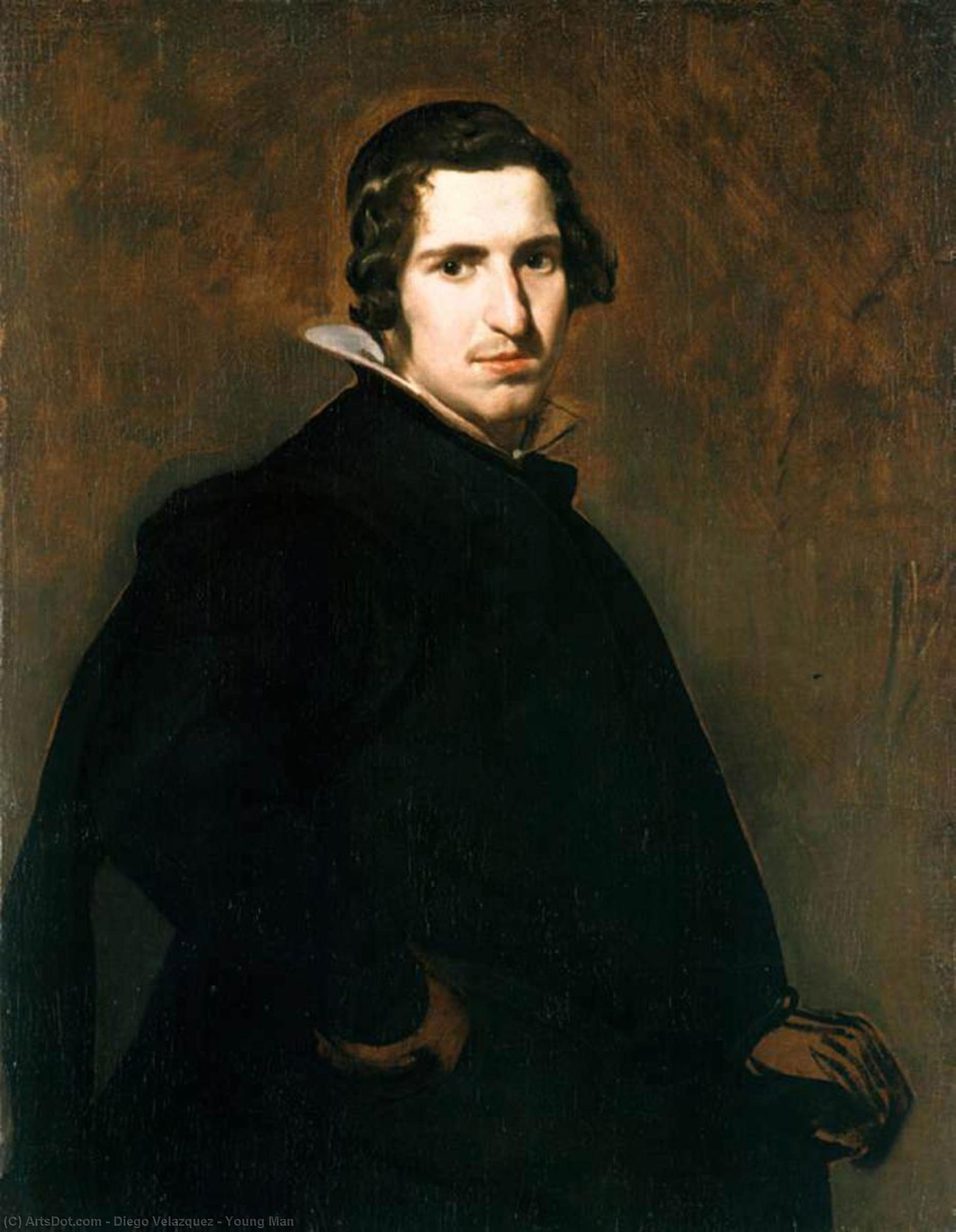 WikiOO.org - Encyclopedia of Fine Arts - Maľba, Artwork Diego Velazquez - Young Man
