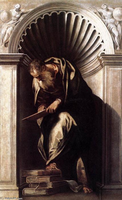 WikiOO.org - אנציקלופדיה לאמנויות יפות - ציור, יצירות אמנות Paolo Veronese - Aristotele