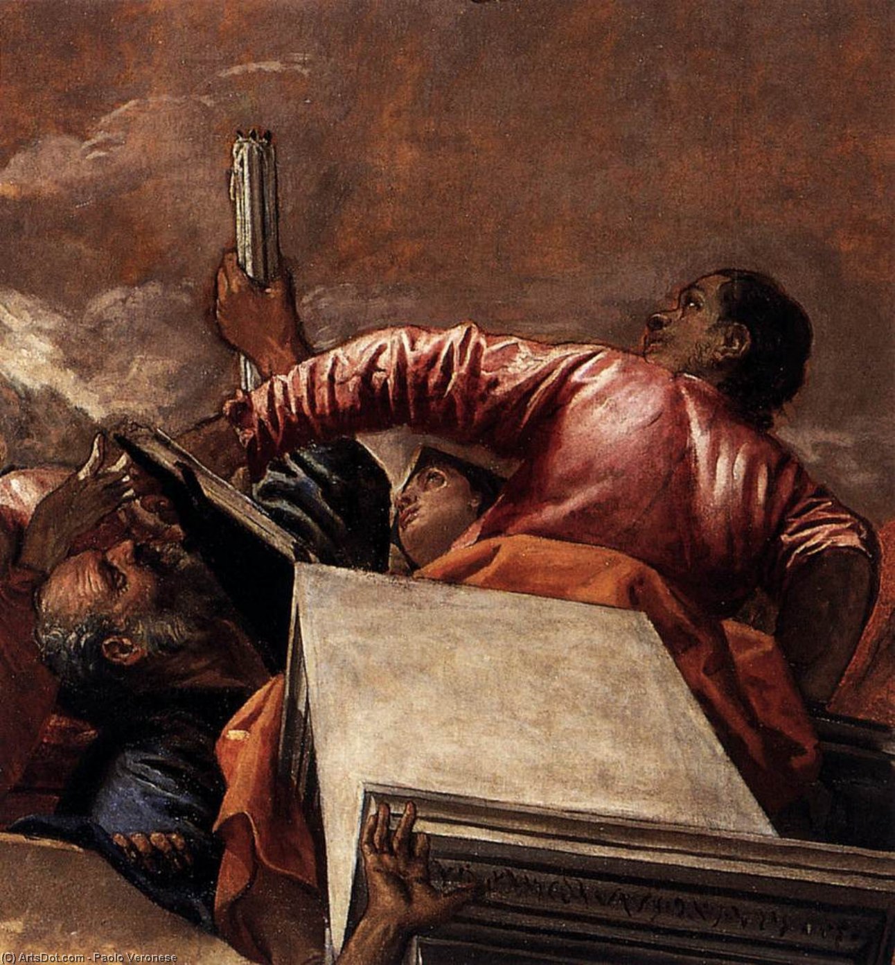 Wikioo.org - The Encyclopedia of Fine Arts - Painting, Artwork by Paolo Veronese - Assumption (detail)