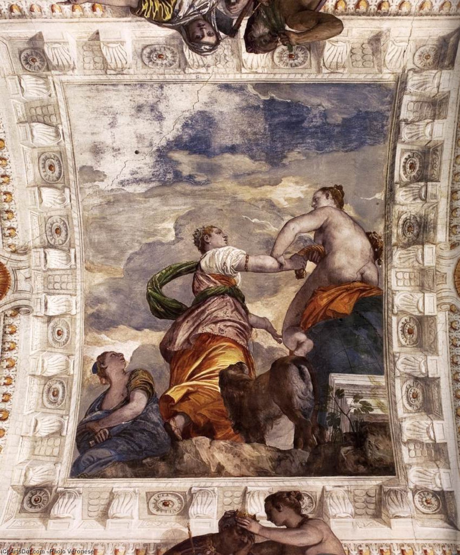 WikiOO.org - Encyclopedia of Fine Arts - Lukisan, Artwork Paolo Veronese - Fortune