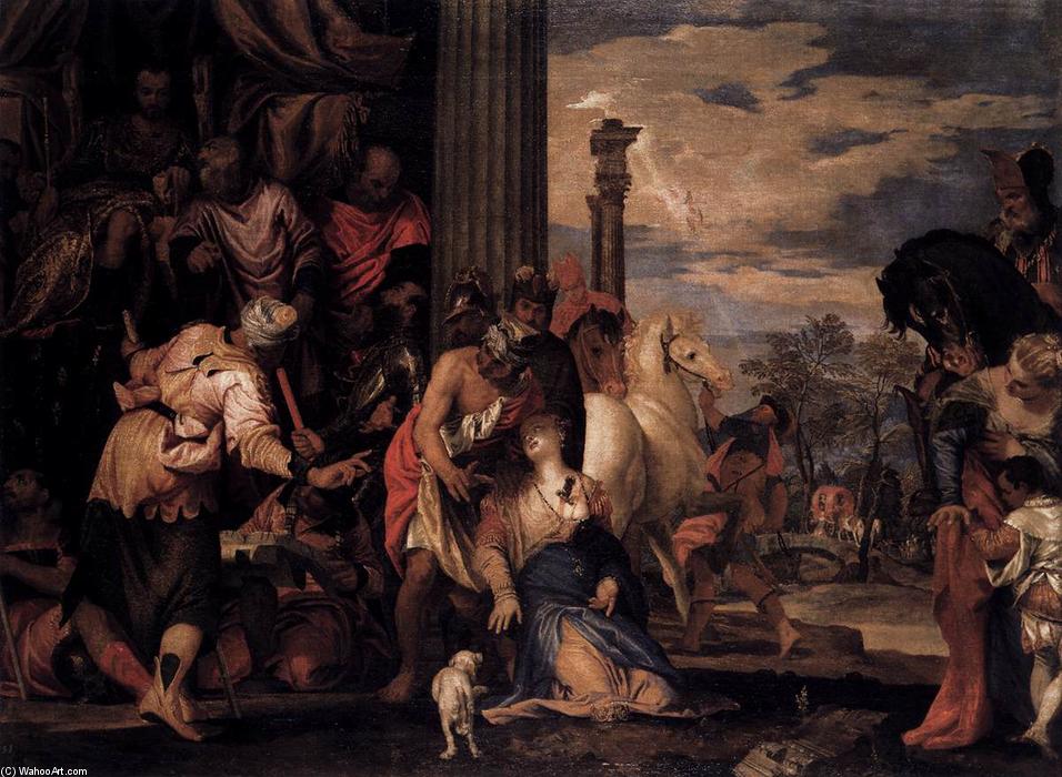 Wikioo.org - The Encyclopedia of Fine Arts - Painting, Artwork by Paolo Veronese - Martyrdom of St Justina