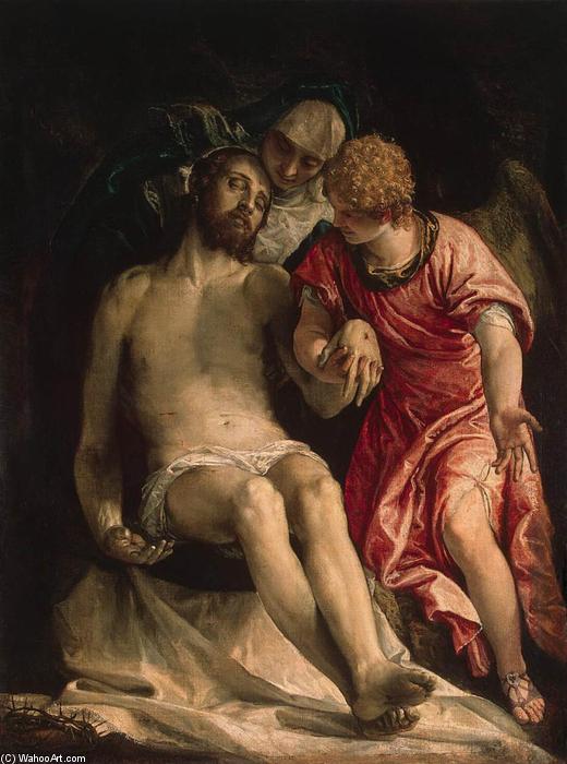 WikiOO.org - Encyclopedia of Fine Arts - Malba, Artwork Paolo Veronese - Pietà