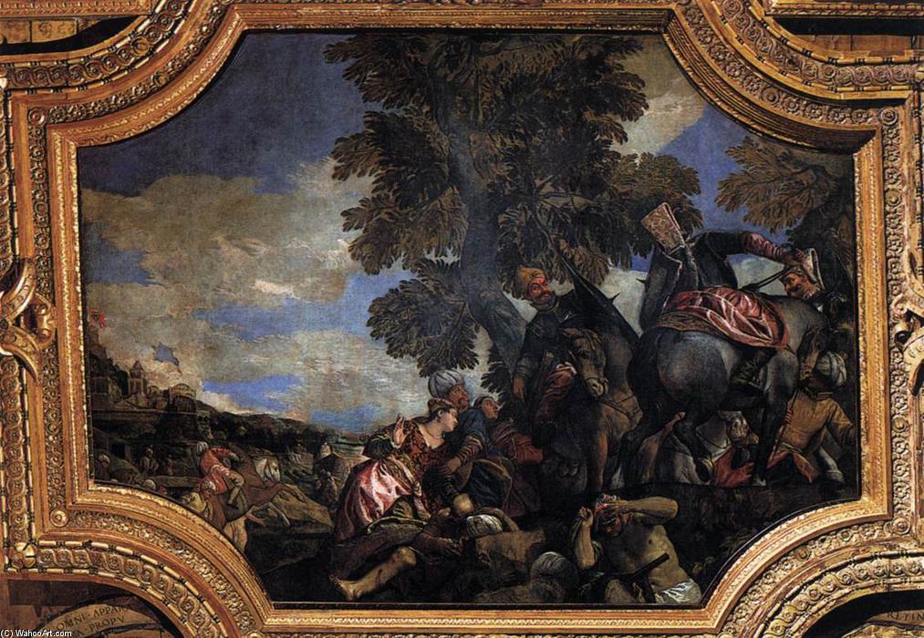 Wikioo.org - The Encyclopedia of Fine Arts - Painting, Artwork by Paolo Veronese - Siege of Scutari