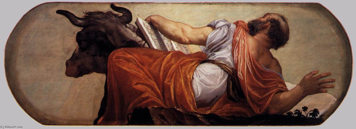 WikiOO.org - אנציקלופדיה לאמנויות יפות - ציור, יצירות אמנות Paolo Veronese - St Luke