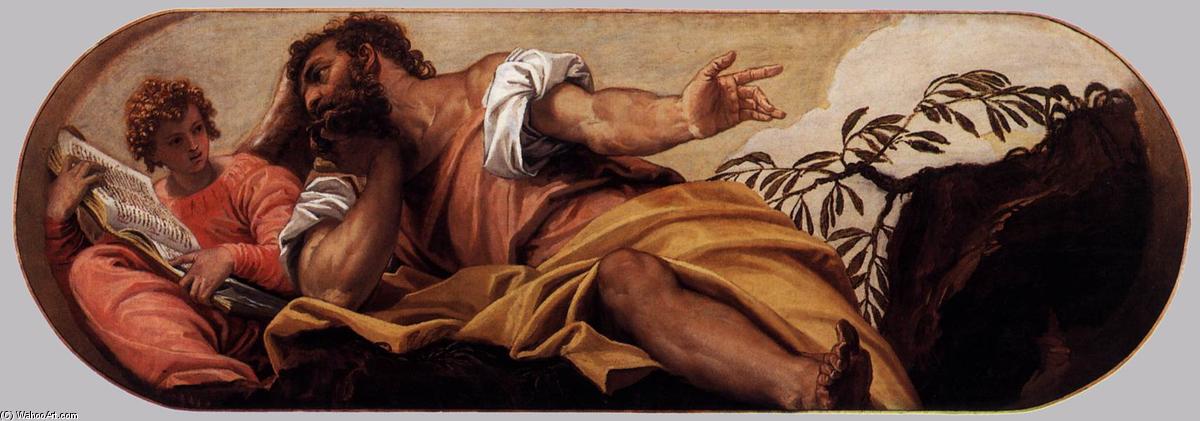 Wikioo.org - สารานุกรมวิจิตรศิลป์ - จิตรกรรม Paolo Veronese - St Matthew