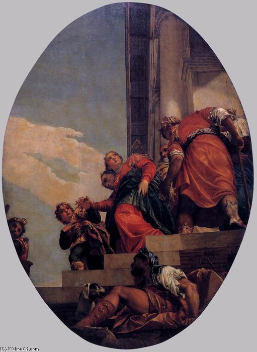 Wikioo.org - The Encyclopedia of Fine Arts - Painting, Artwork by Paolo Veronese - The Banishment of Vashti