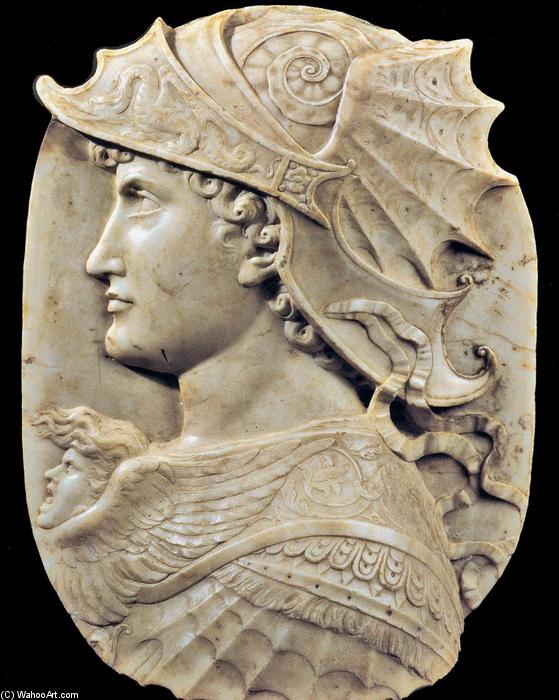 Wikioo.org - สารานุกรมวิจิตรศิลป์ - จิตรกรรม Andrea Del Verrocchio - Ideal Portrait of Alexander the Great
