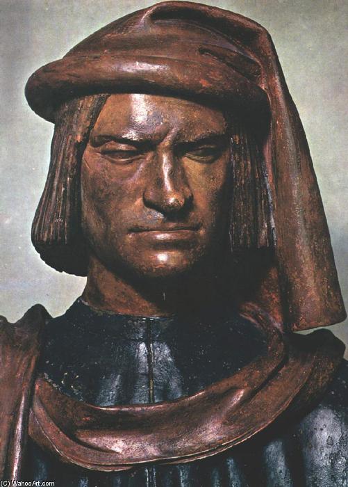 WikiOO.org - Encyclopedia of Fine Arts - Målning, konstverk Andrea Del Verrocchio - Lorenzo de Medici