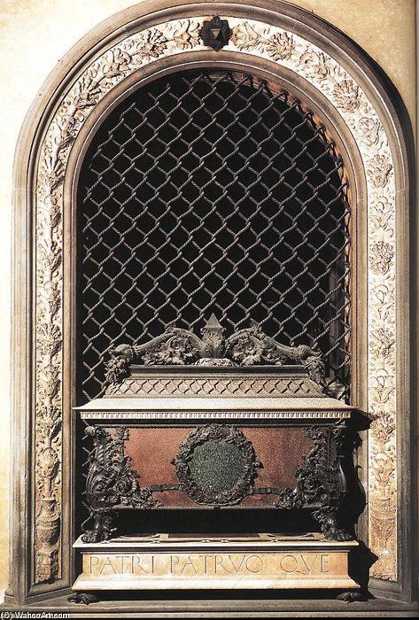 WikiOO.org - Encyclopedia of Fine Arts - Lukisan, Artwork Andrea Del Verrocchio - Tomb of Piero and Giovanni de' Medici
