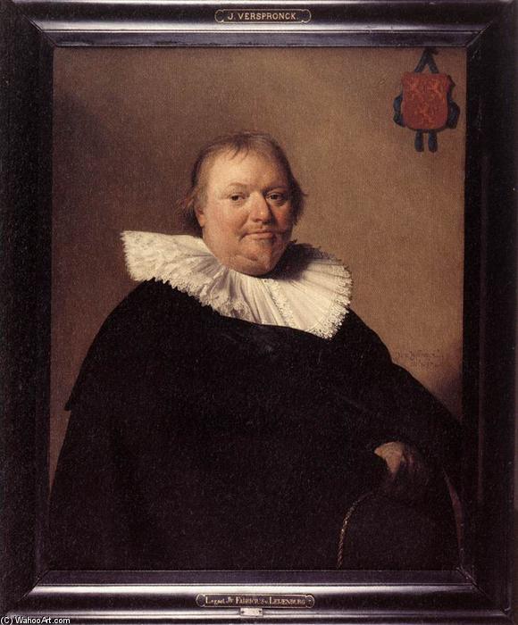 Wikioo.org - The Encyclopedia of Fine Arts - Painting, Artwork by Jan Cornelisz Verspronck - Portrait of Anthonie Charles de Liedekercke