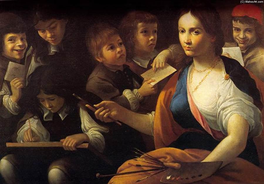 WikiOO.org - Encyclopedia of Fine Arts - Maleri, Artwork Giovanni Maria Viani - The School of Painting