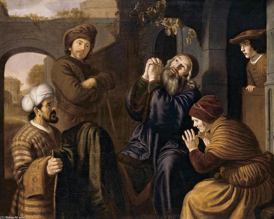 Wikioo.org - The Encyclopedia of Fine Arts - Painting, Artwork by Jan Victors (Jan Fictor) - Jacob Being Shown Joseph's Robe