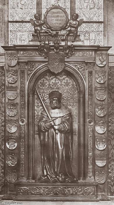 WikiOO.org - Encyclopedia of Fine Arts - Lukisan, Artwork Peter The Younger Vischer - Monument of Frederick the Wise