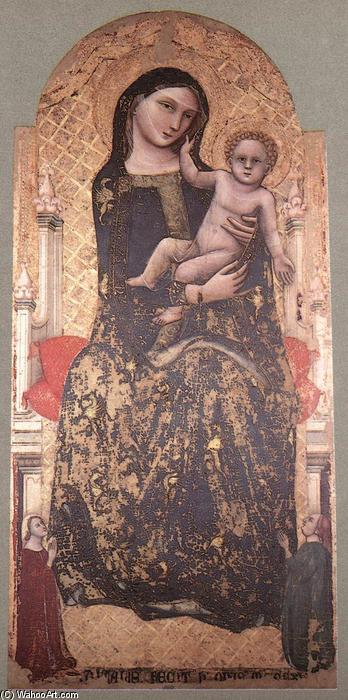 Wikioo.org - The Encyclopedia of Fine Arts - Painting, Artwork by Vitale Da Bologna - Madonna and Child