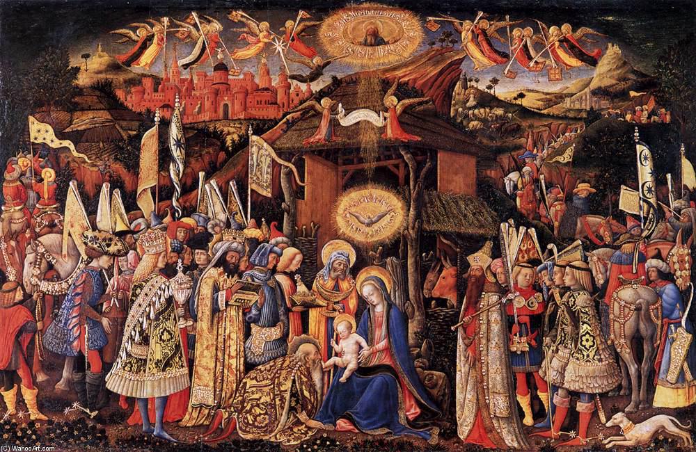 Wikioo.org - The Encyclopedia of Fine Arts - Painting, Artwork by Antonio Vivarini - Adoration of the Magi
