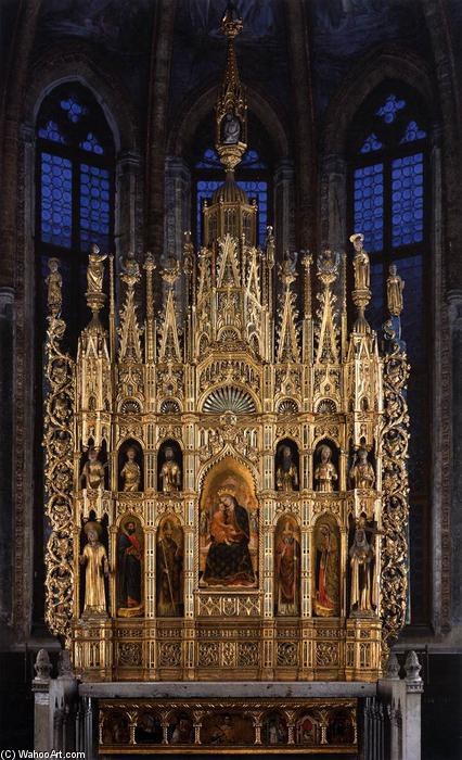 WikiOO.org - Encyclopedia of Fine Arts - Maalaus, taideteos Antonio Vivarini - Polyptych of the Virgin