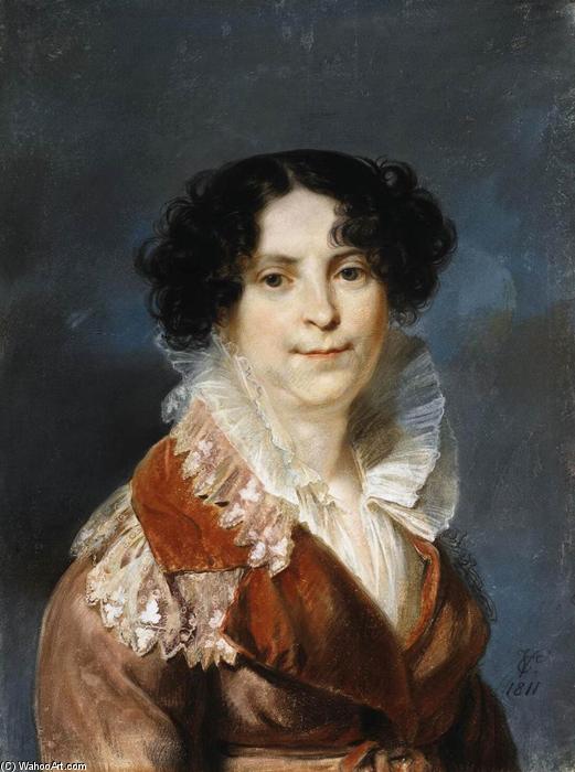 Wikioo.org - The Encyclopedia of Fine Arts - Painting, Artwork by Carl Christian Vogel Von Vogelstein - Portrait of a Lady