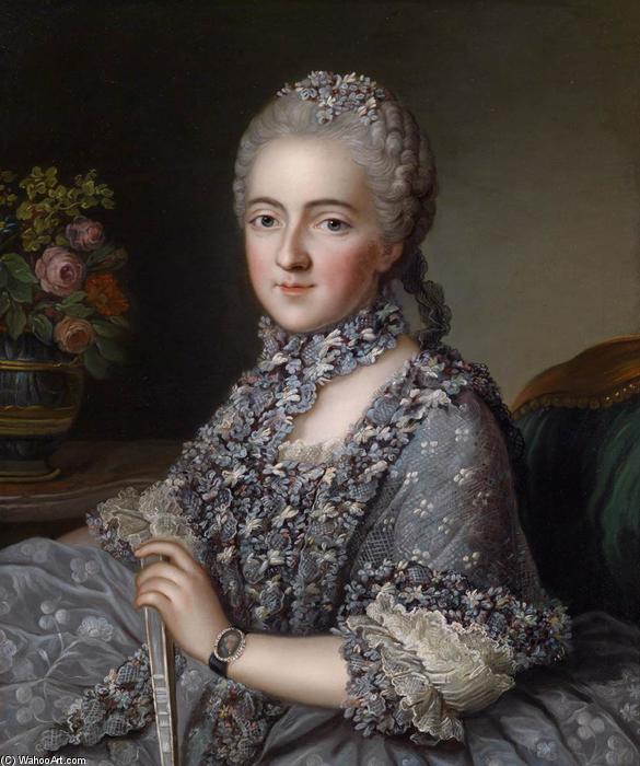 Wikioo.org - The Encyclopedia of Fine Arts - Painting, Artwork by Guillaume Voiriot - Portrait of a Lady