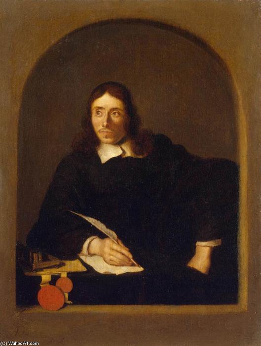 Wikioo.org - The Encyclopedia of Fine Arts - Painting, Artwork by Arie De Vois - Portrait of a Notary