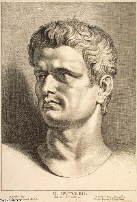 WikiOO.org - Encyclopedia of Fine Arts - Lukisan, Artwork Lucas Vorsterman - Brutus