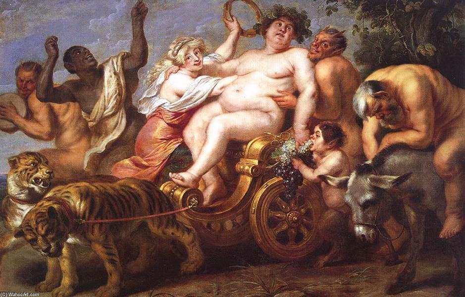 WikiOO.org – 美術百科全書 - 繪畫，作品 Cornelis De Vos - 的胜利  酒神