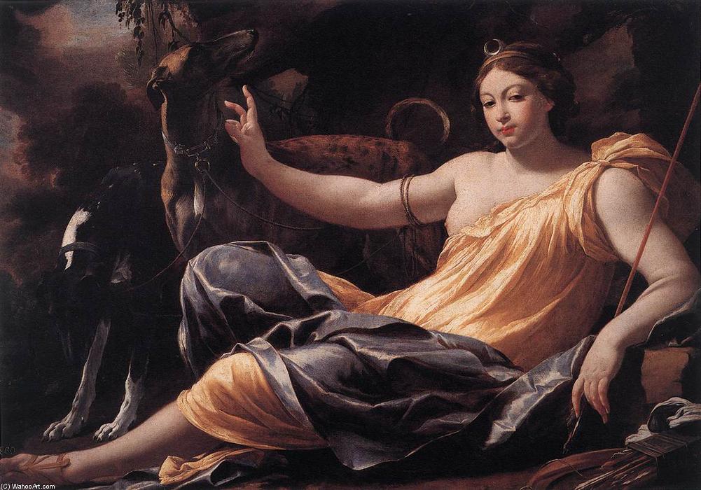 Wikioo.org - The Encyclopedia of Fine Arts - Painting, Artwork by Simon Vouet - Diana