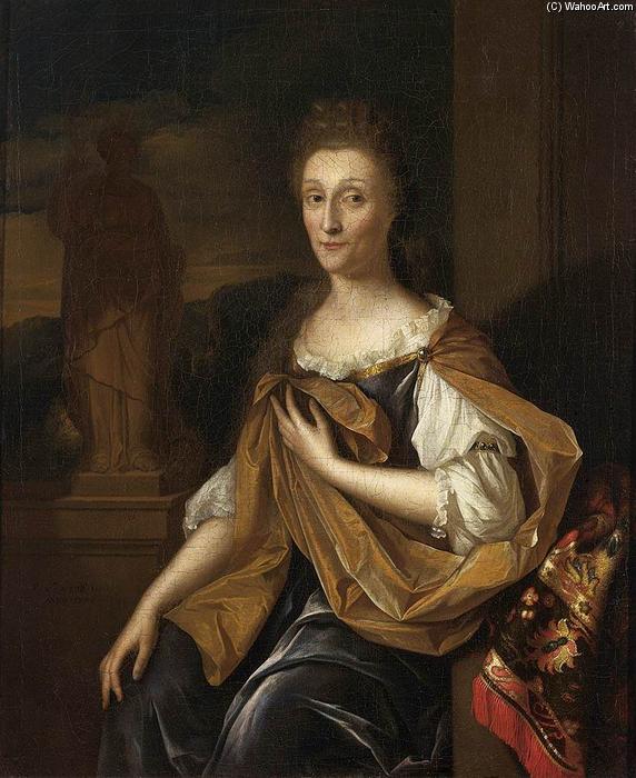 WikiOO.org - Enciklopedija dailės - Tapyba, meno kuriniai Pieter Van Der Werff - Portrait of a Lady