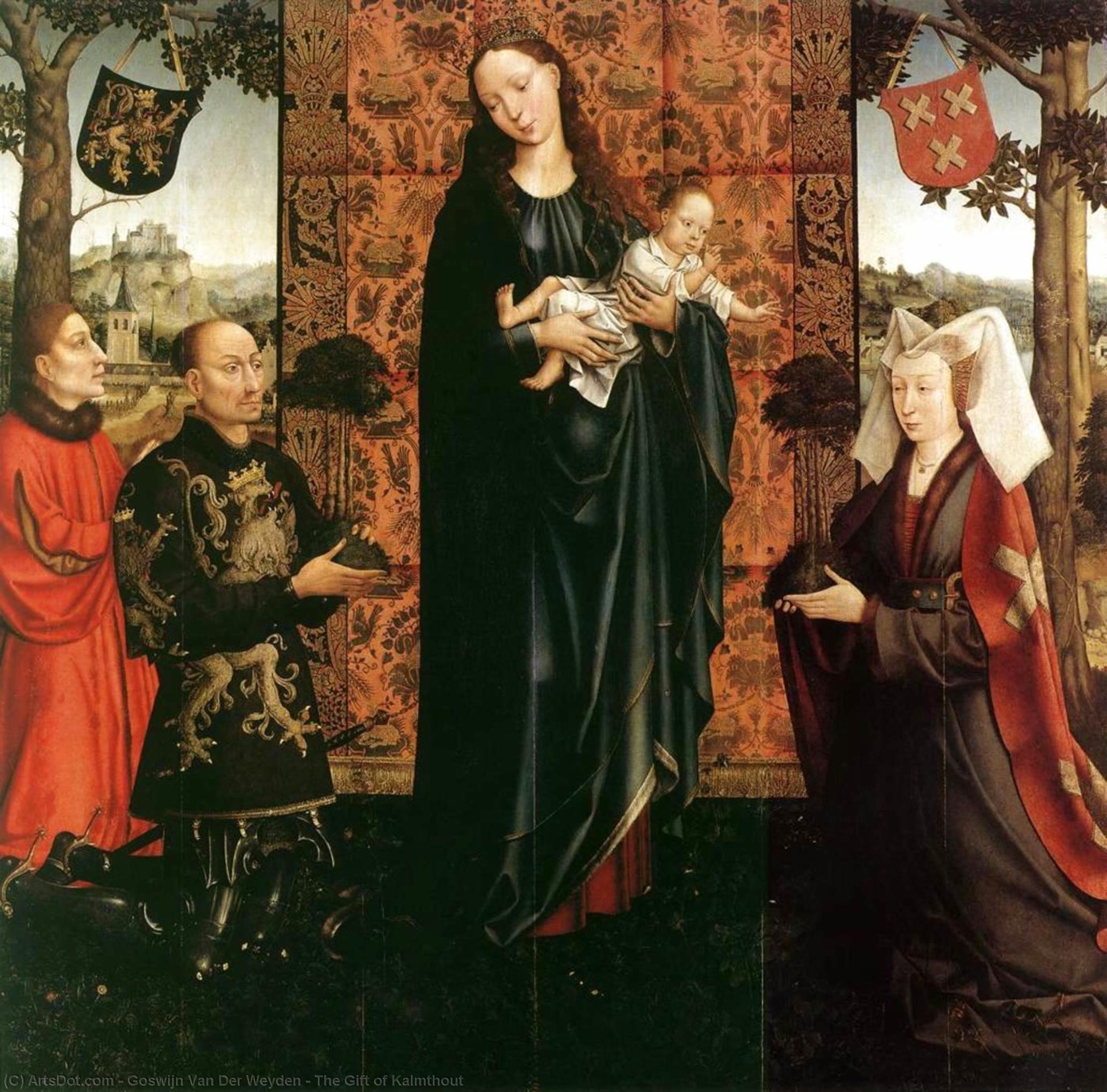 Wikioo.org - The Encyclopedia of Fine Arts - Painting, Artwork by Goswijn Van Der Weyden - The Gift of Kalmthout