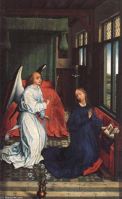 Wikioo.org - The Encyclopedia of Fine Arts - Painting, Artwork by Rogier Van Der Weyden - Annunciation