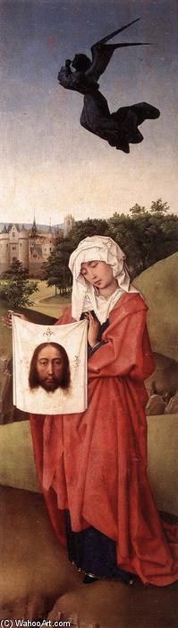 Wikioo.org - The Encyclopedia of Fine Arts - Painting, Artwork by Rogier Van Der Weyden - Crucifixion Triptych (right wing)