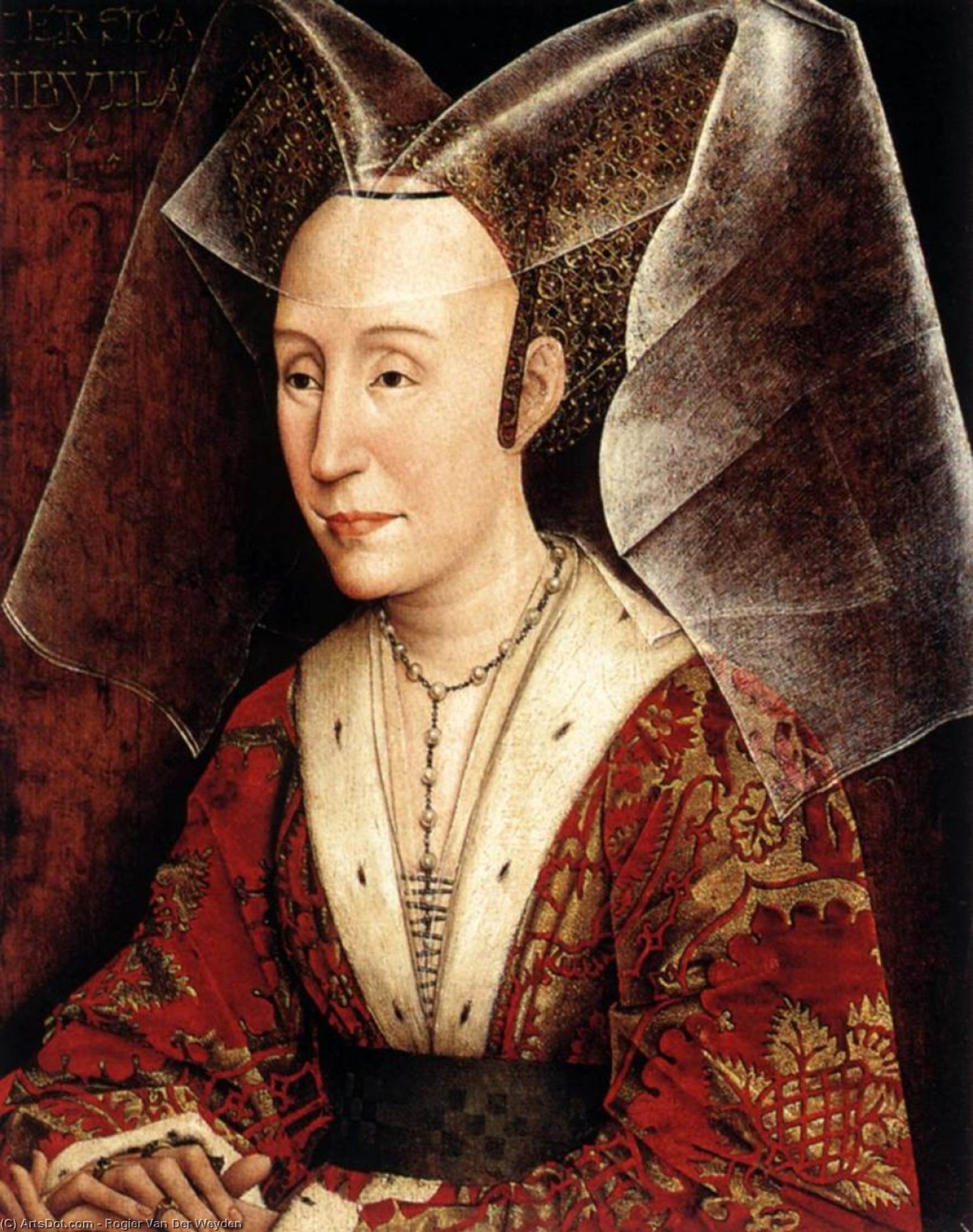 WikiOO.org - Enciclopedia of Fine Arts - Pictura, lucrări de artă Rogier Van Der Weyden - Isabella of Portugal