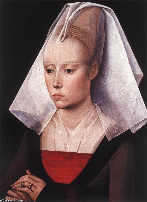 Wikioo.org – L'Enciclopedia delle Belle Arti - Pittura, Opere di Rogier Van Der Weyden - ritratto di una woman