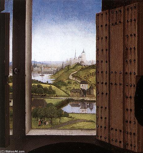 Wikioo.org - The Encyclopedia of Fine Arts - Painting, Artwork by Rogier Van Der Weyden - St Ivo (detail)