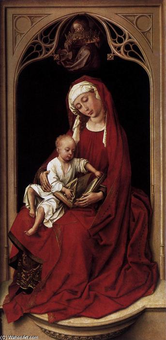 Wikioo.org - The Encyclopedia of Fine Arts - Painting, Artwork by Rogier Van Der Weyden - Virgin and Child (Durán Madonna)
