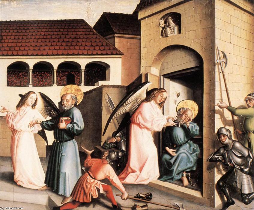 WikiOO.org - Encyclopedia of Fine Arts - Lukisan, Artwork Konrad Witz - The Liberation of St Peter