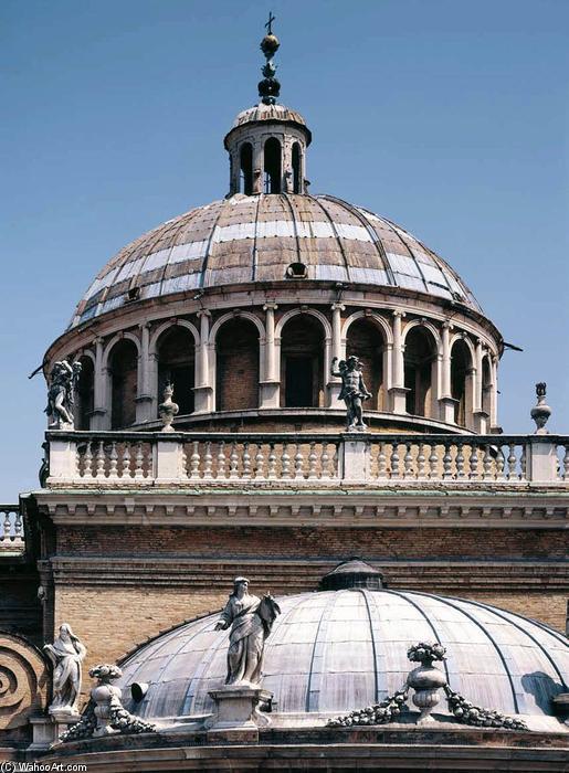 WikiOO.org - Εγκυκλοπαίδεια Καλών Τεχνών - Ζωγραφική, έργα τέχνης Bernardino Zaccagni - View of the dome
