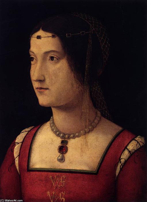 Wikioo.org - The Encyclopedia of Fine Arts - Painting, Artwork by Bernardino Di Bosio Zaganelli - Portrait of a Lady